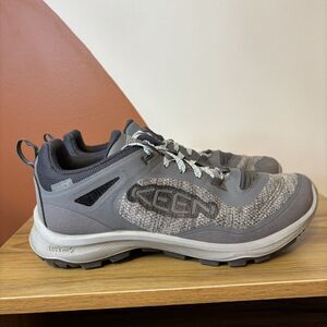Keen Terradora Flex Waterproof Hiking Outdoor Shoes Women's 9 Gray Blue 1026883